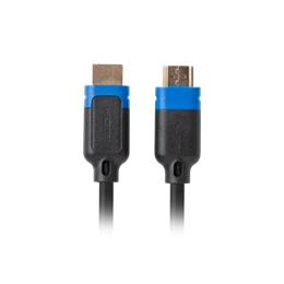Lanberg HDMI M/M V2.1 kábel (1,8 m, 8K@60Hz, 48 Gb/s, CCS, fekete)
