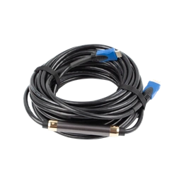Lanberg HDMI (M/M) v2.0 kábel (15 m, 4K, réz, aranyozott csatlakozó, fekete)