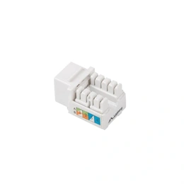 Lanberg Keystone (modul, CAT6, U/UTP, RJ45->LSA, 90°, fehér)