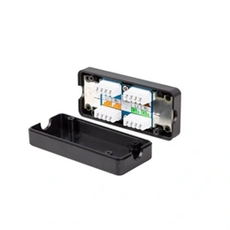 Lanberg LSA toldó modul (CAT5e, U/UTP, IDC/LSA csatlakozók, 82x35x23 mm, fekete)