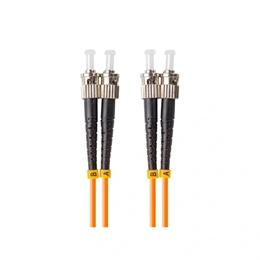 Lanberg Optikai patch (5 m, MM, ST/UPC-ST/UPC duplex, LSZH, OM2 50/125, 3 mm, narancssárga)