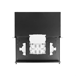 Lanberg Patch Panel (19", 1U, 12 port, 12xSC szimplex, 12xLC duplex, fekete)