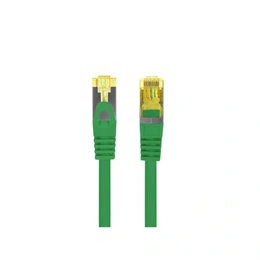 Lanberg S/FTP CAT6A patch kábel (2 m, LSZH, réz, zöld)