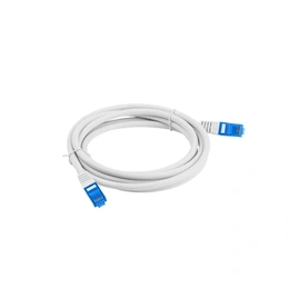 Lanberg S/FTP CAT6a patch kábel (2 m, LSZH, CCA, 26 AWG, szürke)