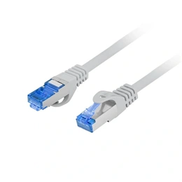 Lanberg S/FTP CAT6a patch kábel (5 m, CCA, LSZH, szürke)