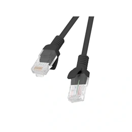 Lanberg UTP CAT5e patch kábel (5 m, fekete)