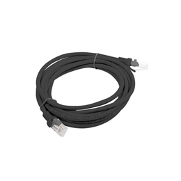Lanberg UTP Cat5e patch kábel (3 m, fekete)