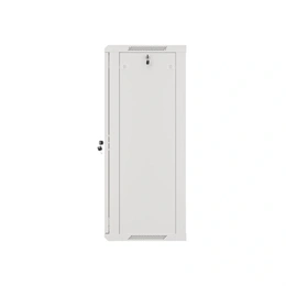 Lanberg fali rackszekrény (19", 22U, 600x450 mm, lapraszerelt, szürke)