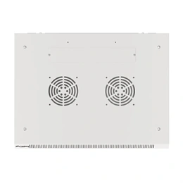 Lanberg fali rackszekrény (19", 27U, 600x450 mm, lapraszerelt, szürke)