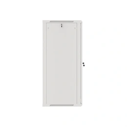 Lanberg fali rackszekrény (19", 27U, 600x600 mm, üvegajtó, lapraszerelt, szürke)