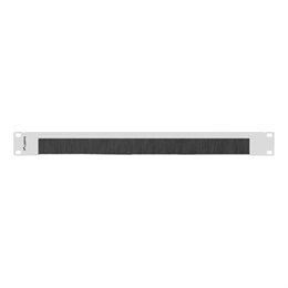 Lanberg fésűs panel (19", 1U, egyoldalas, fém, szürke)