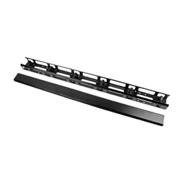 Lanberg függőleges kábelvezető csatorna (19", 27U, szabadon álló szekrényhez, 2 db, fekete)
