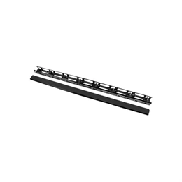 Lanberg függőleges kábelvezető csatorna (19", 37U, 2 db, acél, fekete)