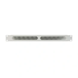 Lanberg kábelrendező (19", 1U, levehető fedél, átvezető nyílás, 70mm mély, szürke)