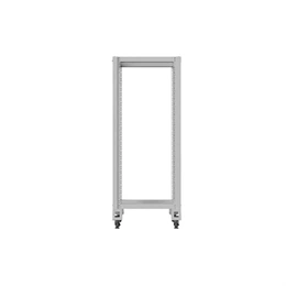 Lanberg rack keret (19", 27U, 600x800, nyitott, szürke)