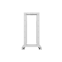 Lanberg rack keret (19", 27U, 600x800, nyitott, szürke)