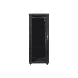 Lanberg rackszekrény (19", 32U, 600x800 mm, 720mm mély, lapraszerelt, fekete)