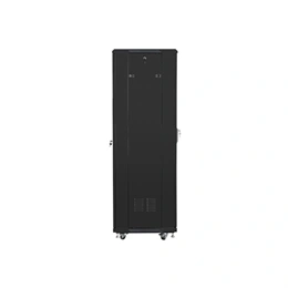 Lanberg rackszekrény (19", 37U, 600x600, lapraszerelt, 520mm mély, szabadon álló, fekete)