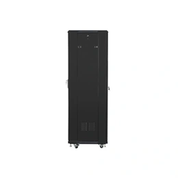 Lanberg rackszekrény (19", 37U, 600x600, lapraszerelt, 520mm mély, szabadon álló, fekete)