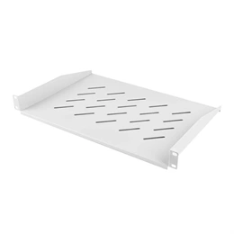Lanberg rackszekrény polc (19", 1U, fix, 315mm mély, szürke)