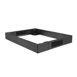 Lanberg talapzat (19", 600x600mm, 100mm magas, acél, fekete)