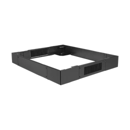 Lanberg talapzat rackszekrényhez (19", 800x800 mm, 100 mm magas, acél, fekete)