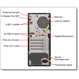 Lenovo ThinkSystem ST45 v3 torony (12 mag, AMD EPYC 4446P 3,7 GHz, 32GB DDR5 5600MHz, 2x960GB SSD, szoftveres RAID, 500W