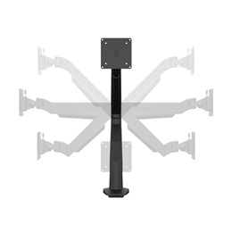 MULTIBRACKETS M gázrugós asztali konzol (15-34", VESA 75x75/100x100, max. 10 kg, fehér)