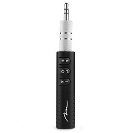 Media-Tech hordozható Bluetooth audio vevő (Bluetooth v4.1 + EDR, Class 2, 2,4 GHz, hatótáv 10 m, kb. 3 óra üzem, micro