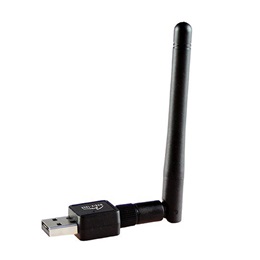 Media-Tech vezeték nélküli USB adapter (300 Mbps, 2,4 GHz, 802.11n, külső antenna)