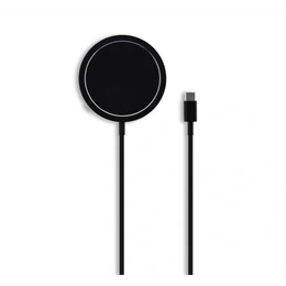 Mercedes-Benz asztali töltő (15W, gyorstöltő, wireless, magsafe, fekete)