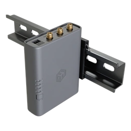 MikroTik KNOT LTE4 ipari gateway (LTE Cat4 150 Mbps, nanoSIM, 1x 1G Ethernet, PoE-in, GNSS, BLE, -40–70°C, IP20)