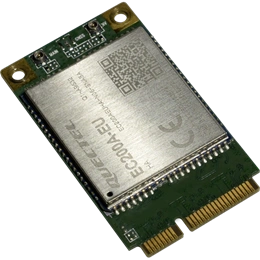 MikroTik R11eL-EC200A-EU miniPCIe LTE kártya (2x u.FL csatlakozó, LTE kategória 4, 3 W, IP00)