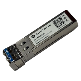 MikroTik SFP+ modul (1/10G, SM, 10 km, 1310 nm, duplex LC csatlakozó)