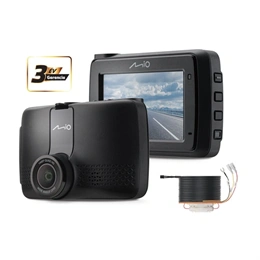 Mio MiVue 903W Pro menetrögzítő kamera (2,5K 1440p 60 fps, Sony STARVIS 2, 2,7" kijelző, Wi-Fi, GPS, SuperCap, parkolásm