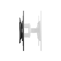 Multibrackets M fali konzol (40-86", VESA 100x100-400x400, dönthető, forgatható, max. 52 kg, fekete)