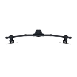 Multibrackets asztali konzol (2 képernyős, 15-27", VESA 75x75/100x100 mm, 8 kg/monitor, dönthető, forgatható, fekete)