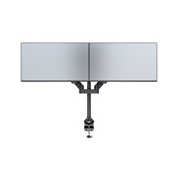 Multibrackets gázrugós 2 karos asztali monitor konzol (15-32", VESA 75x75/100x100, max. 10 kg, fekete)