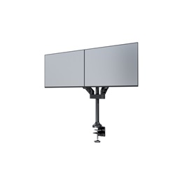 Multibrackets gázrugós 2 karos asztali monitor konzol (15-32", VESA 75x75/100x100, max. 10 kg, fekete)