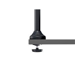Multibrackets gázrugós 2 karos asztali monitor konzol (15-32", VESA 75x75/100x100, max. 10 kg, fekete)