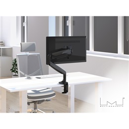Multibrackets gázrugós asztali monitor konzol (15"-30", VESA 75x75/100x100, max. 9 kg, fekete)