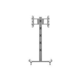 Multibrackets gurulós padlóállvány M Display Stand 180 Single (24-65", VESA 700x400, 50 kg, ezüst)