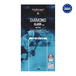 Myscreen Diamond Glass Edge képernyővédő üveg (2.5D, teljes felületen tapadó, 0.33mm, 9H, fekete)