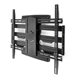 NEDIS TVWM6570BK fali tartó konzol (43"-100", VESA 400x200-800x600, max 70 kg, dönthető 15°, forgatható 0-180°, fekete