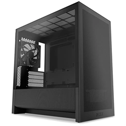NZXT H3 Flow (midi torony, micro-ATX, fekete)