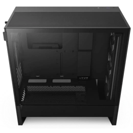 NZXT H5 Flow RGB (midi torony, ATX, ablakos, fekete)