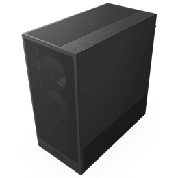 NZXT H5 Flow RGB (midi torony, ATX, ablakos, fekete)