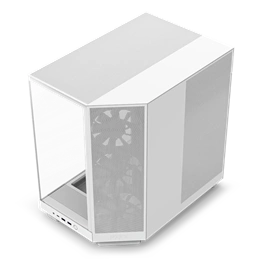 NZXT H6 Flow (midi torony, ATX, ablakos, fehér)