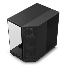 NZXT H6 Flow (midi torony, ATX, ablakos, fekete)
