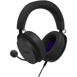 NZXT Relay vezetékes fejhallgató sztereo (3,5 mm jack, levehető mikrofon, kábel 2 m, 32 Ohm, 40 mm meghajtó, fekete)
